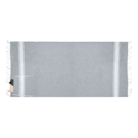 Sac à dos Fouta publicitaire 100% coton recyclé GRS 170g/m2 Carey