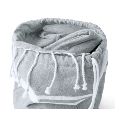 Sac à dos Fouta publicitaire 100% coton recyclé GRS 170g/m2 Carey