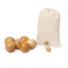 Jeu de Pétanque personnalisé en bois Delero