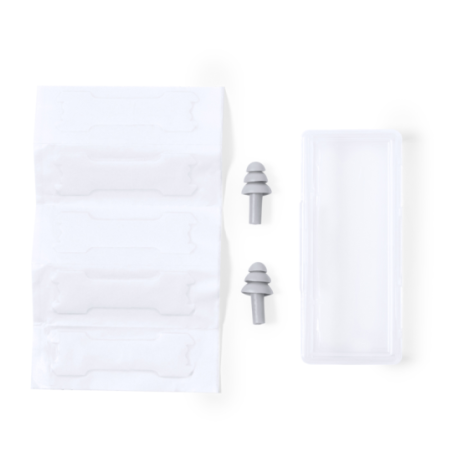 Kit personnalisé bouchons d'oreilles en silicone et bandes nasales adhésives anti-ronflement Vitok