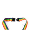 Tour de cou publicitaire arc-en-ciel - marquage recto - Soa