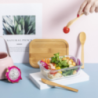 Lunch box publicitaire avec couverts en verre et bambou 700ml Bejar Lunch box publicitaire avec couverts en verre et bambou 700ml Bejar