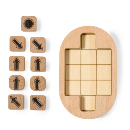 Mini Puzzle personnalisé en bois Jatrex