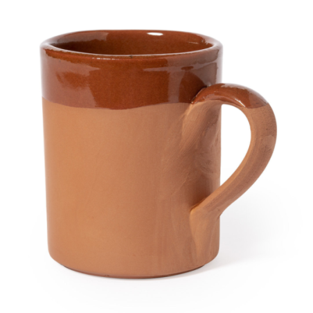 Mug publicitaire en argile 330ml Sintax Mug publicitaire en argile 330ml Sintax