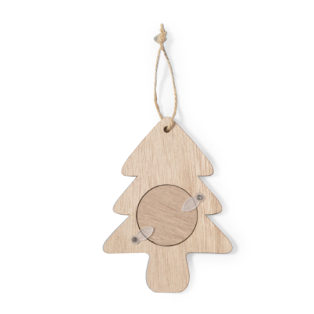 Ornement personnalisé en bois pour sapin de Noël - Jorik