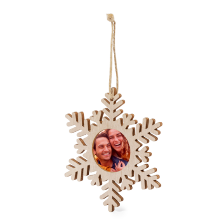 Ornement personnalisé en bois pour sapin de Noël - Jorik