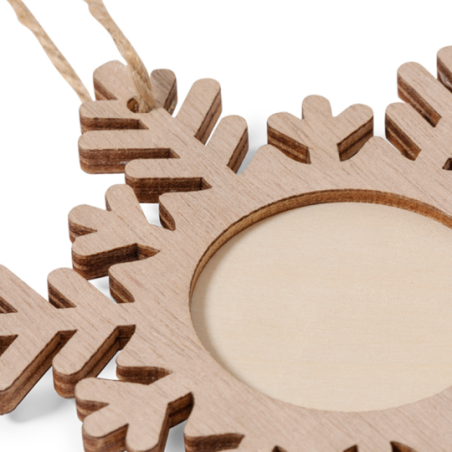 Ornement personnalisé en bois pour sapin de Noël - Jorik