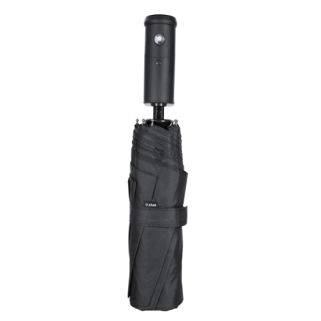 Parapluie pliable tempête personnalisé en RPET avec led - Ø105cm - Pulsak