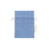 Pochette publicitaire en coton recyclé GRS 10 x 14 cm Dratinix Pochette publicitaire en coton recyclé GRS 10 x 14 cm Dratinix