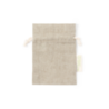 Pochette publicitaire en coton recyclé GRS 10 x 14 cm Dratinix Pochette publicitaire en coton recyclé GRS 10 x 14 cm Dratinix
