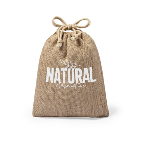 Pochette publicitaire en jute 16 x 20 cm Lesky Pochette publicitaire en jute 16 x 20 cm Lesky