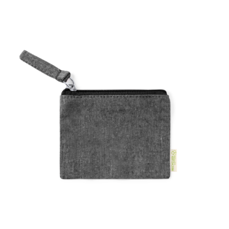 Porte monnaie personnalisé 100% coton recyclé Fontix Porte monnaie personnalisé 100% coton recyclé Fontix
