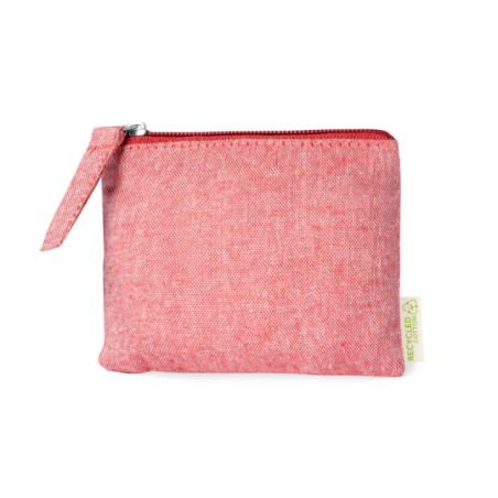Porte monnaie personnalisé 100% coton recyclé Fontix Porte monnaie personnalisé 100% coton recyclé Fontix