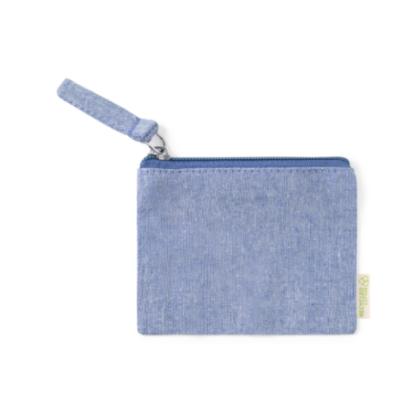 Porte monnaie personnalisé 100% coton recyclé Fontix Porte monnaie personnalisé 100% coton recyclé Fontix
