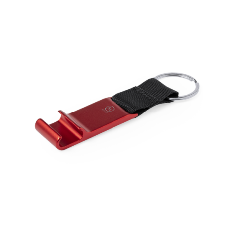 Porte-Clés publicitaire support de téléphone/tablette en Aluminium recyclé Fique Porte-Clés publicitaire support de téléphone/tablette en Aluminium recyclé Fique