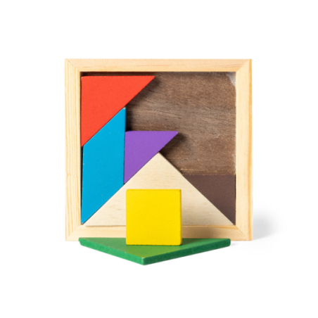 Puzzle personnalisable en bois 7 pièces Tangram Puzzle personnalisable en bois 7 pièces Tangram