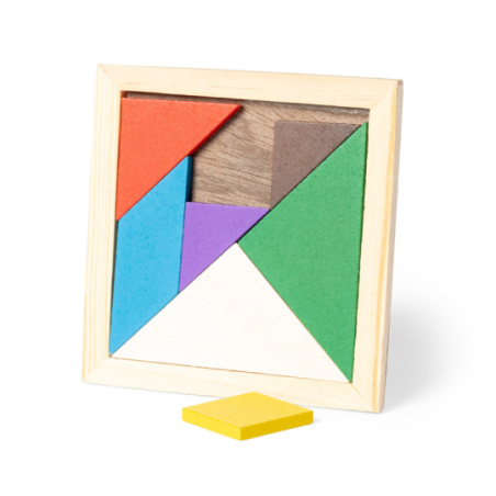 Puzzle personnalisable en bois 7 pièces Tangram Puzzle personnalisable en bois 7 pièces Tangram