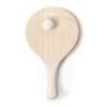 Raquette Plage personnalisable en bois paille de blé et PP Zaxia Raquette Plage personnalisable en bois paille de blé et PP Zaxia