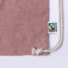 Sac ficelle et cordon publicitaire 100% coton 140 g/m2 Riak Fairtrade Sac ficelle et cordon publicitaire 100% coton 140 g/m2 Riak Fairtrade