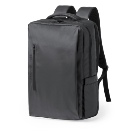 Sac à dos ordinateur 15" personnalisé en similicuir Ladian