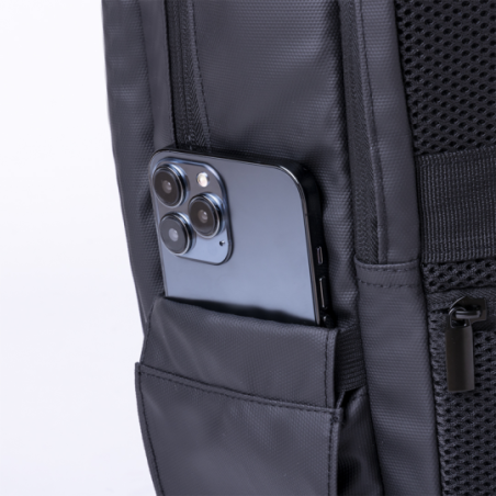 Sac à dos ordinateur 15" personnalisé en similicuir Ladian