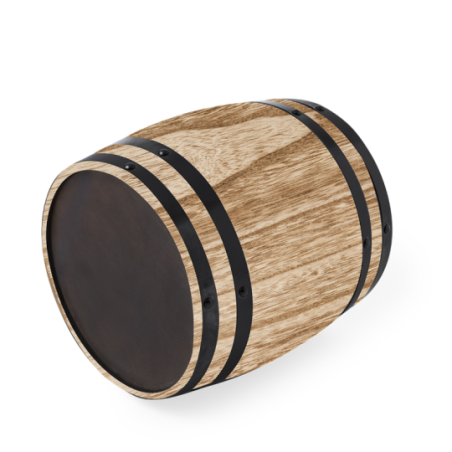 Seau à Glaçons personnalisable en acier avec extérieur en bois 3L Tonend