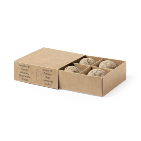 Set de 4 graines à planter personnalisable Tomarux