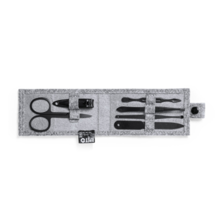 Set manucure personnalisable en RPET 6 pièces Lacky Set manucure personnalisable en RPET 6 pièces Lacky