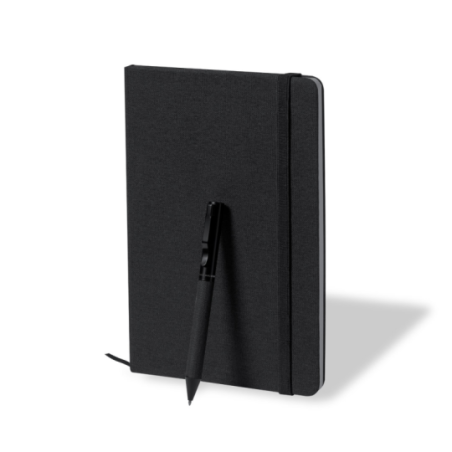 Set personnalisé avec bloc note et stylo en métal Set personnalisé avec bloc note et stylo en métal