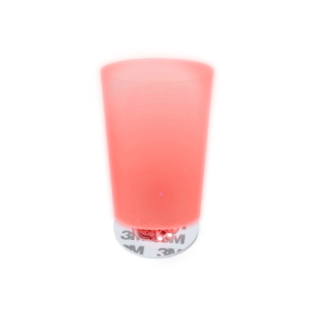 Sous-Verre personnalisé adhésif avec lumière LED pile incluse Stanfor