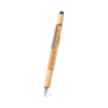 Stylo stylet personnalisable Multifonction en bambou Rakars Stylo stylet personnalisable Multifonction en bambou Rakars