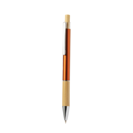 Stylo personnalisé en bambou et aluminium Weler Stylo personnalisé en bambou et aluminium Weler