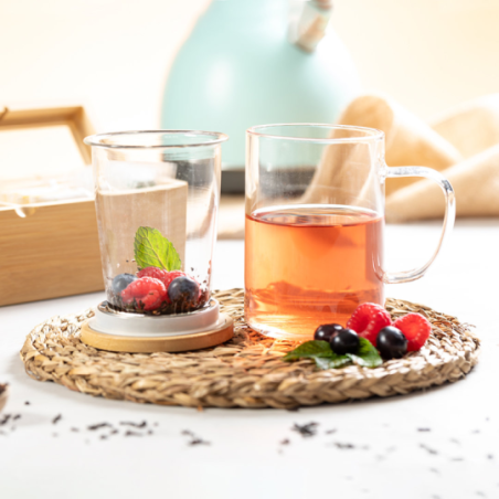 Tasse personnalisable avec infuseur 450ml Masty Tasse personnalisable avec infuseur 450ml Masty