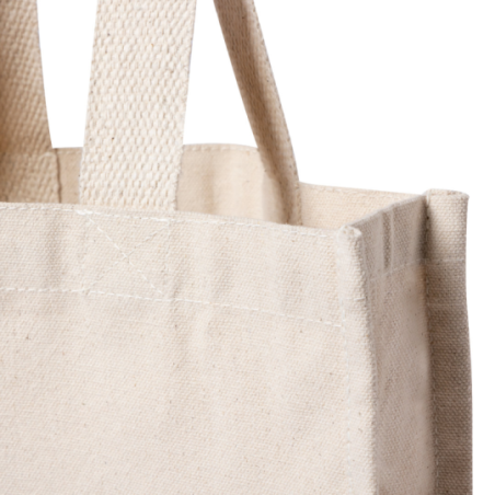 Tote bag personnalisable avec poches 100% coton 310 g/m2 Trokal Tote bag personnalisable avec poches 100% coton 310 g/m2 Trokal