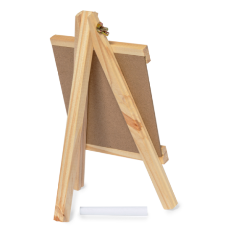 chevalet personnalisé en bois pour enfant avec craie Blerim