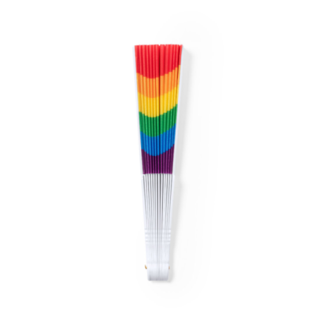Éventail arc-en-ciel personnalisable Rupaul