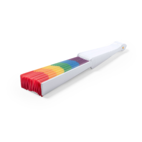 Éventail arc-en-ciel personnalisable Rupaul
