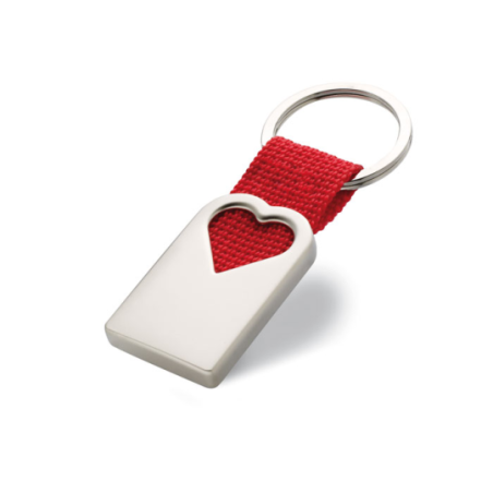 Porte clé personnalisable coeur en métal Porte clé personnalisable coeur en métal