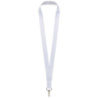Tour de cou personnalisable Lana en PET recyclé avec sublimation double face - mousqueton en métal Tour de cou personnalisable Lana en PET recyclé avec sublimation double face - mousqueton en métal