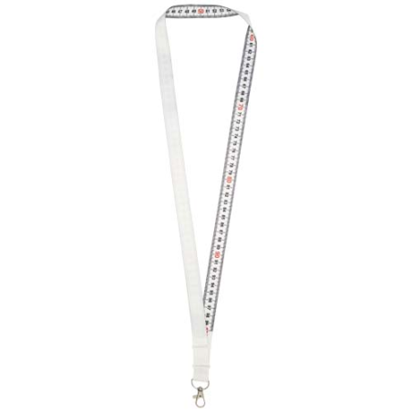 Tour de cou personnalisé sublimation recto et verso mètre ruban d'un mètre avec mousqueton et boucle de sécurité Tour de cou personnalisé sublimation recto et verso mètre ruban d'un mètre avec mousqueton et boucle de sécurité