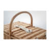 Panier pique-nique personnalisé pour 4 personnes en osier Panier pique-nique personnalisé pour 4 personnes en osier