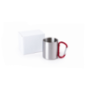 Mug mousqueton publicitaire en inox 210ml - Bastic Mug mousqueton publicitaire en inox 210ml - Bastic