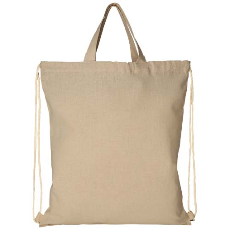 Sac à dos personnalisé recyclé 210 g/m² Pheebs avec cordon de serrage 6L
