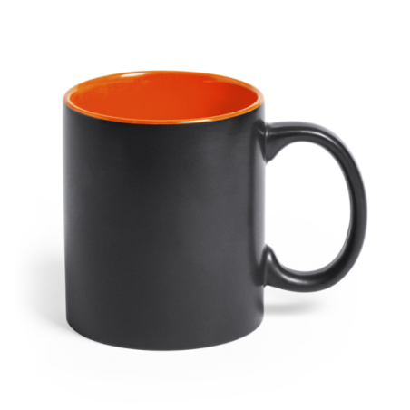 Mug bicolore publicitaire avec gravure colorée 350ml - Intaglio Mug bicolore publicitaire avec gravure colorée 350ml - Intaglio