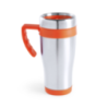 Mug de voyage isotherme personnalisé en inox 450ml - Carson Mug de voyage isotherme personnalisé en inox 450ml - Carson