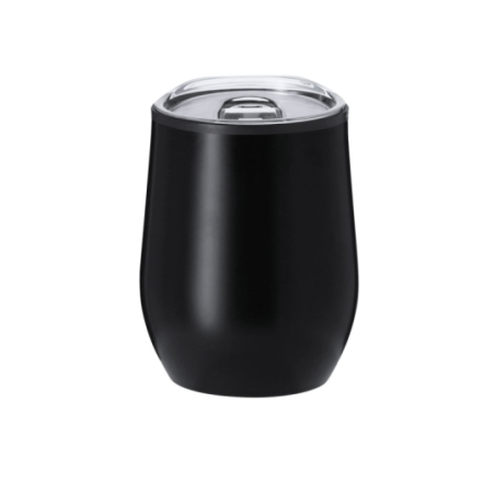 Mug isotherme personnalisé en inox 330ml Hanley Mug isotherme personnalisé en inox 330ml Hanley