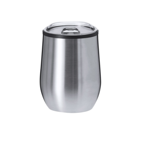 Mug isotherme personnalisé en inox 330ml Hanley Mug isotherme personnalisé en inox 330ml Hanley