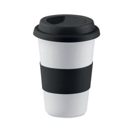 Mug publicitaire en céramique et silicone 400ml - TRIBECA