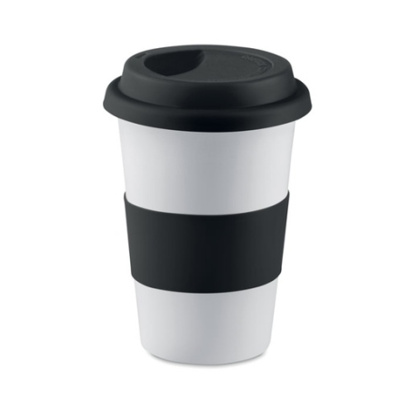 Mug publicitaire en céramique et silicone 400ml - TRIBECA