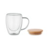 Mug en verre personnalisable double paroi 300ml - TIRAL Mug en verre personnalisable double paroi 300ml - TIRAL